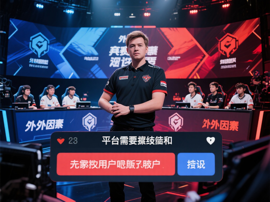 外部因素：赛事争议困扰
某些电竞比赛因裁判判决、