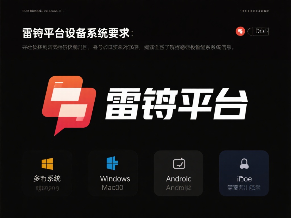 设备系统要求：雷竞技平台支持多系统（如Window